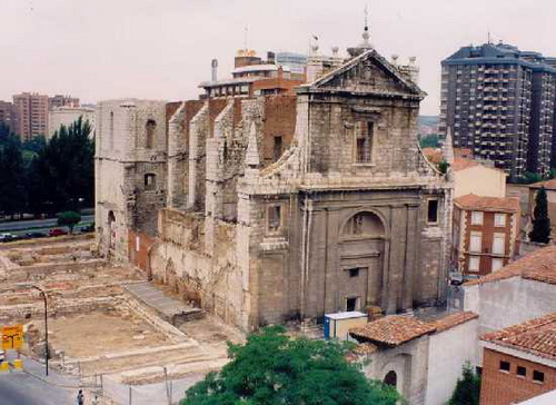 Iglesia de San Agustín antes de su rehabilitación
