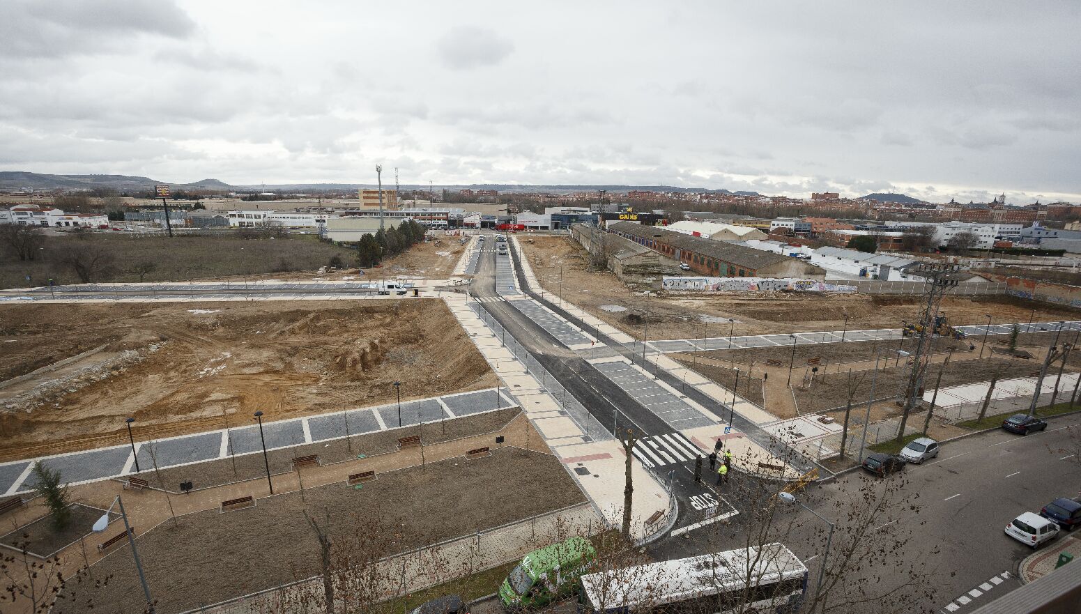 El nuevo vial entre la Avenida de Burgos y Puente Jardín lleva el nombre de Eneldo