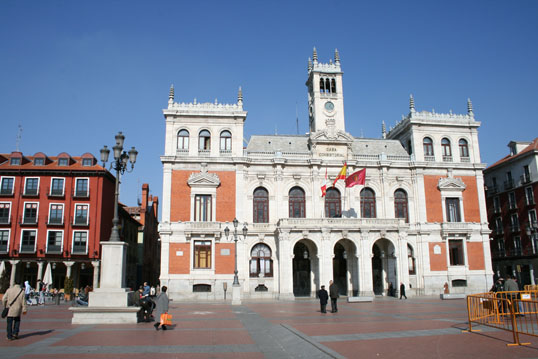 Exterior del Ayuntamiento de Valladolid
