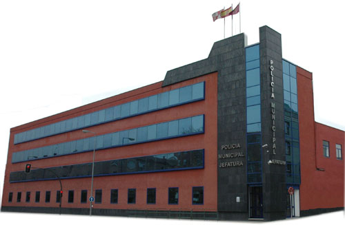 Exterior Jefatura de Policía Municipal