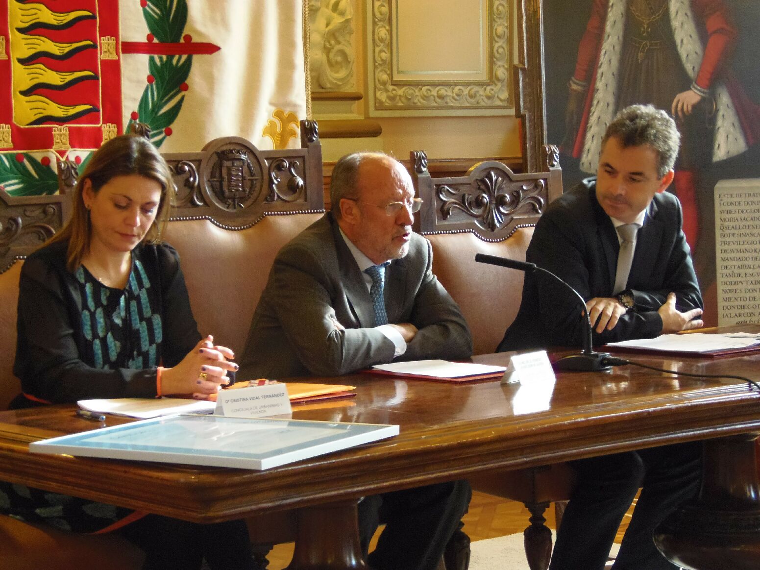 Un momento de la presentación de los nuevos servicios